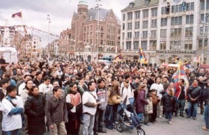 Rally in Amsterdam