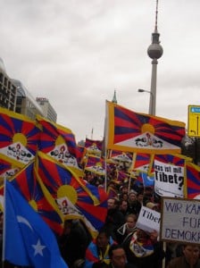 European Demonstration for Tibet