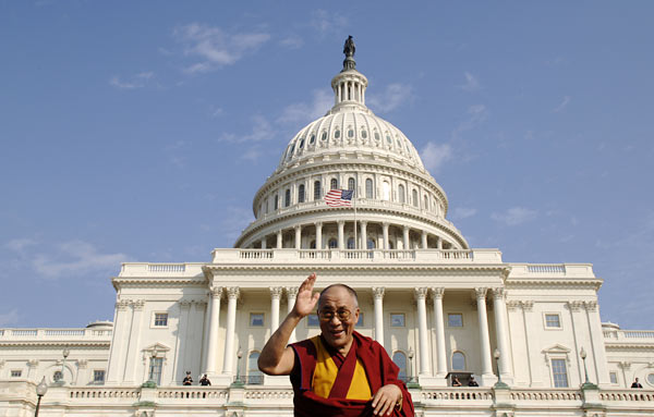 His Holiness the Dalai Lama [US Capitol, Washington, DC, October 18, 2007]