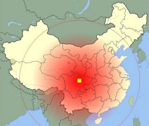 Earthquake map