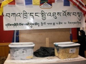 sealed ballot boxes