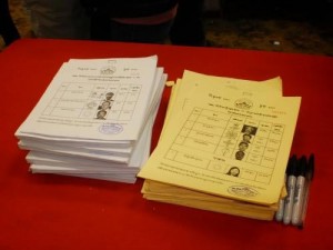 Tibetan ballots