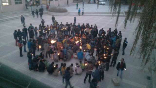 Qinghai Nationalities University vigil
