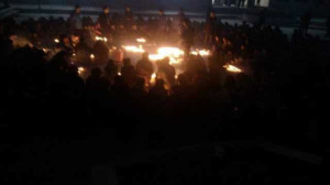 Qinghai Nationalities University vigil