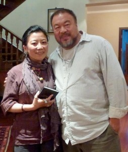 Tsering Woeser and Ai Weiwei