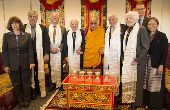 ICT Light of Truth Award ceremony - Robert Ford Dalai Lama