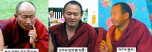 Kalsang Gyatso, Khedrup Gyatso, Sangay Gyatso