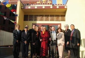 Dalai Lama with the ICT Board of Directors