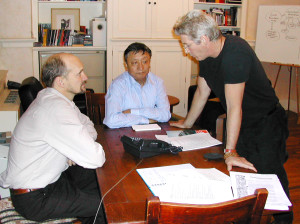 John Ackerly, Lodi Gyari and Richard Gere