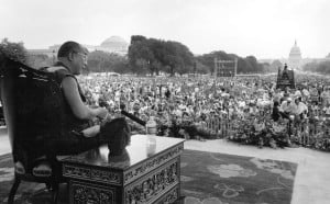 His Holiness the Dalai Lama at the Smithsonian’s Folklife Fesitval