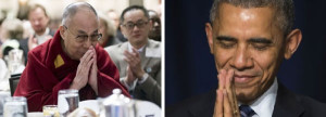 Dalai Lama and President Obama