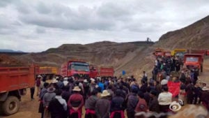 mining protest