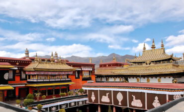 Jokhang temple in Lhasa