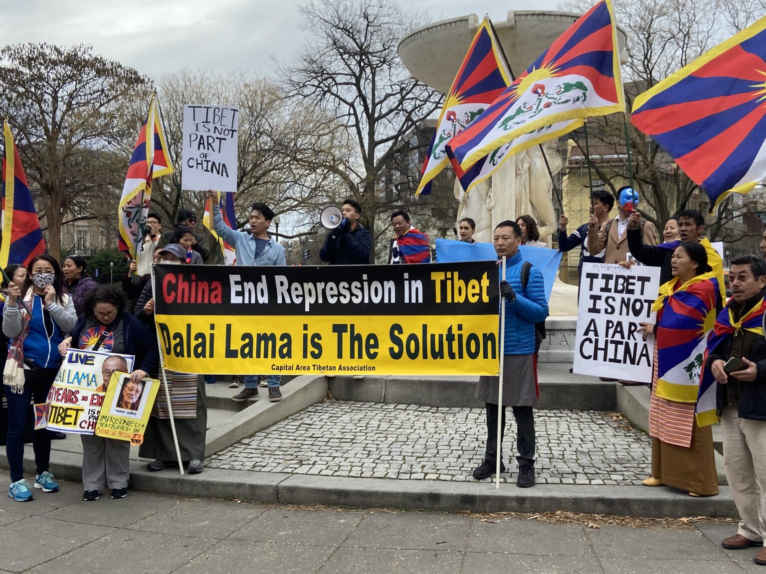 Tibetan Uprising Day brings Congressional statements, protests