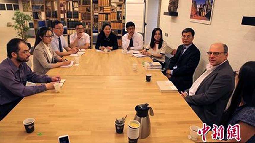 Chinese delegation on Tibetan studies