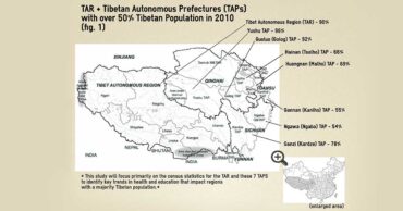 tibetan map