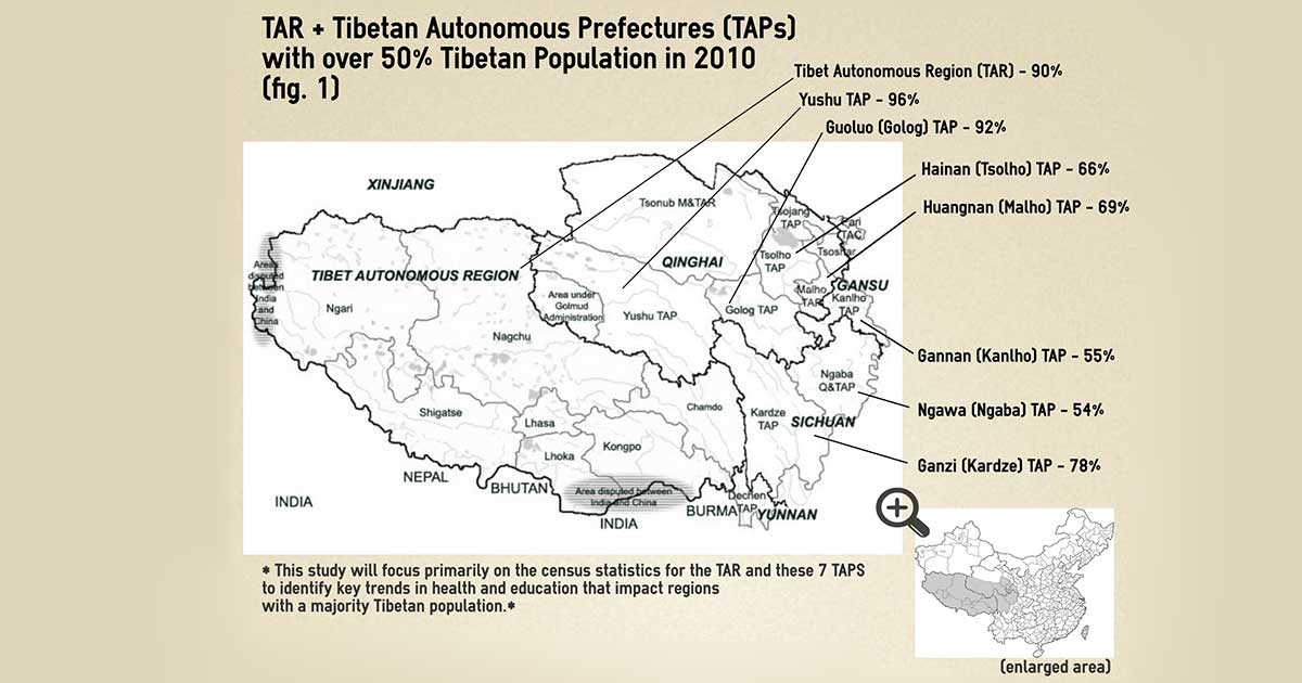 tibetan map