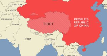 Tibet map