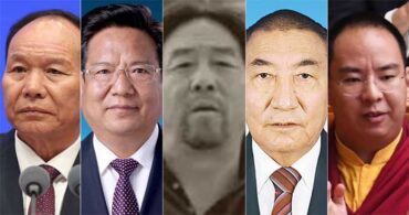 Che Dralha, Dorjee Rapten, Tashi Dawa, Drupkhang Thubten Khedrup, and CCP-selected Panchen Lama