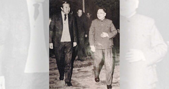 Gyalo Thondup with Deng Xiaoping