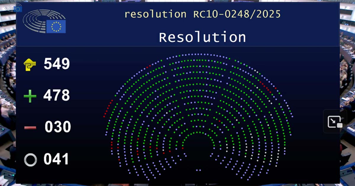 The result of the vote