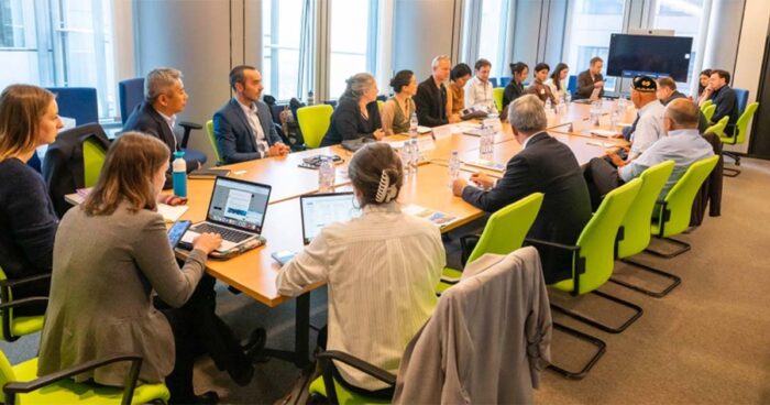 MEPs, parliamentary assistants and representative of civil society