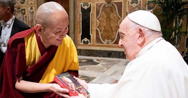 Pope and Lama