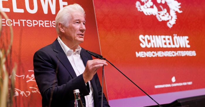 Snow Lion Award Richard Gere