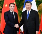 Emmanuel Macron and Xi