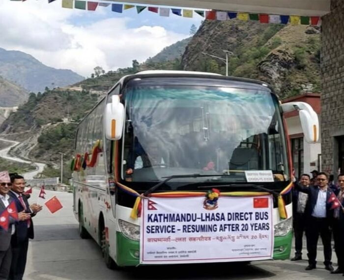 Travel Nepal bus