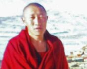 Tibetan monk Palden Yeshi