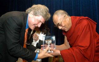 Robert Thurman and Dalai Lama