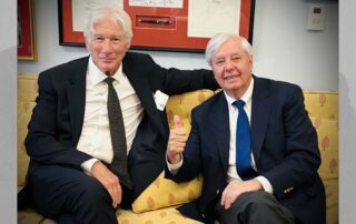 Richard Gere and Lindsey Graham