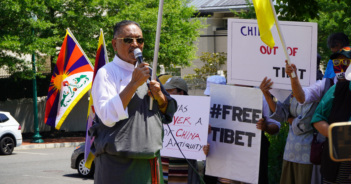 ICT joins Tibetans in protests urging global action against China’s new ...